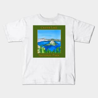 Crater Lake National Park Kids T-Shirt